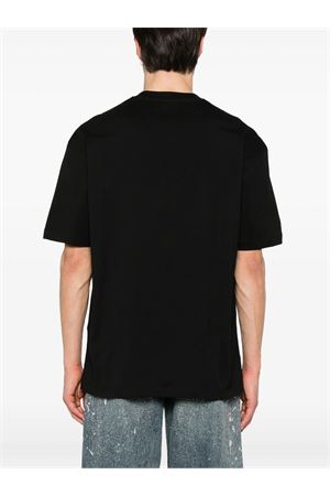 T-shirt Mask in cotone nero IH NOM UH NIT | NUS25287009